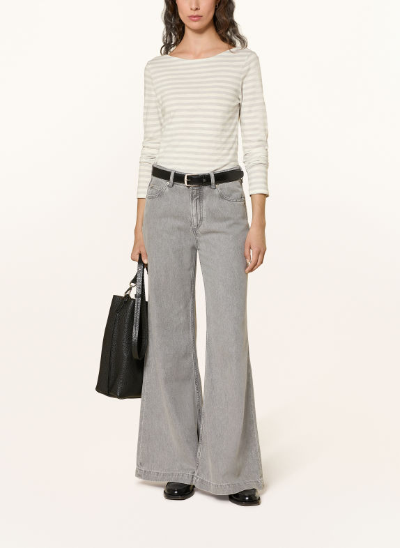 Marc O'Polo Longsleeve HELLBLAU / WEISS