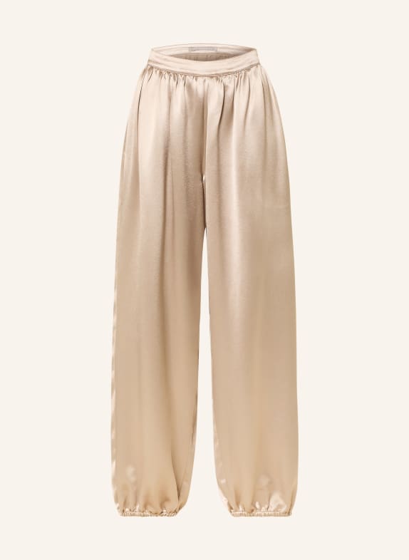 (THE MERCER) N.Y. Pantalon en satin BEIGE