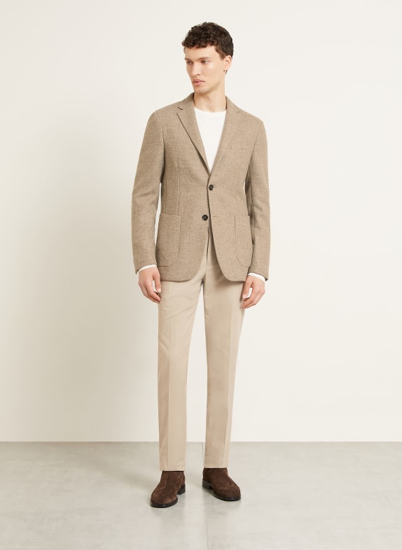 ZEGNA Slim fit colbert TAUPE