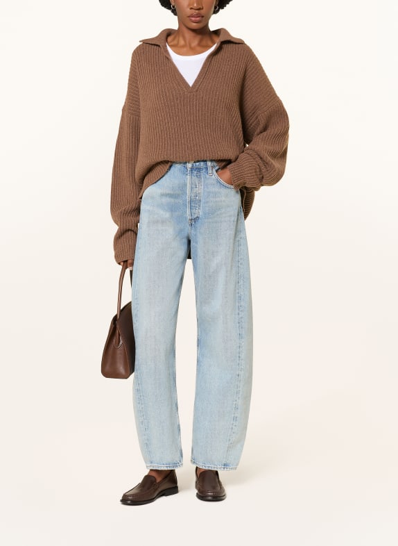by Aylin Koenig Oversized-truien MARRON FONCÉ