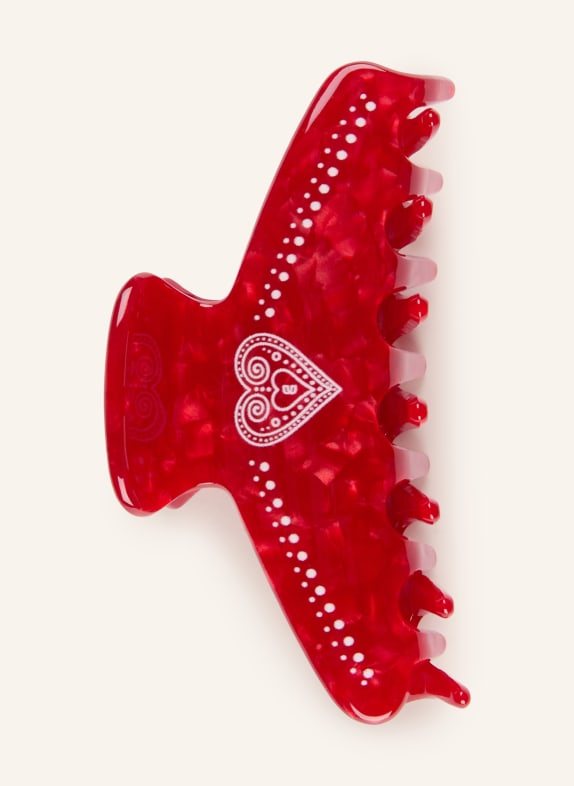 Johann & Johanna Haarklammer ROT / WEISS