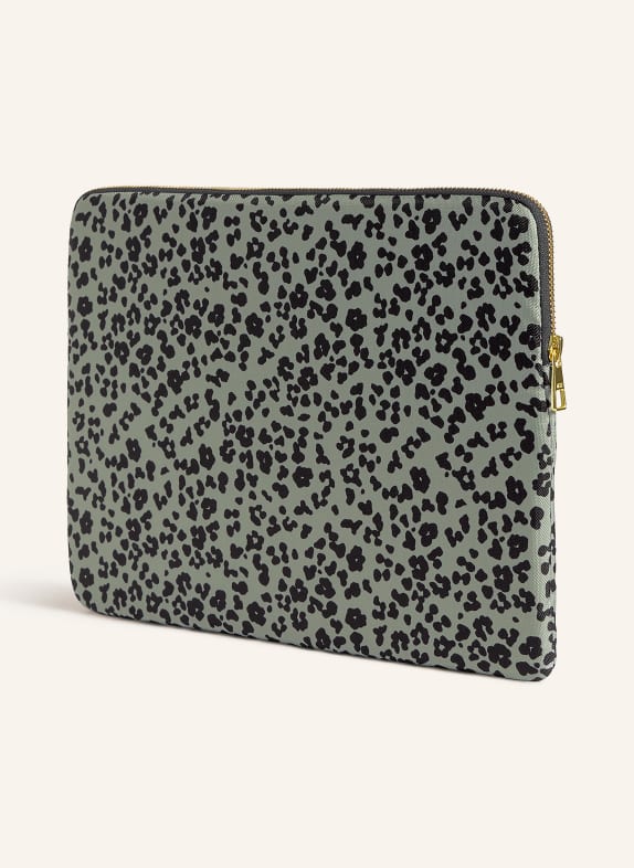 WOUF Laptophoes STEEL ROAR LICHTGROEN / ZWART