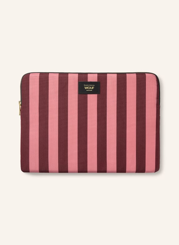 WOUF SOPHIE Laptop sleeve DARK RED / PINK