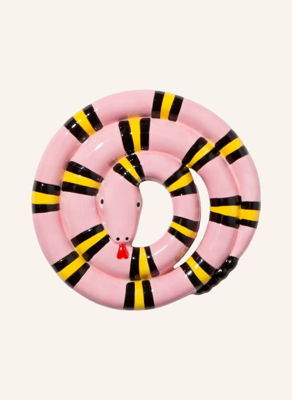 DOIY Grytunderlägg SNAKE ROSÉ / GUL / SVART