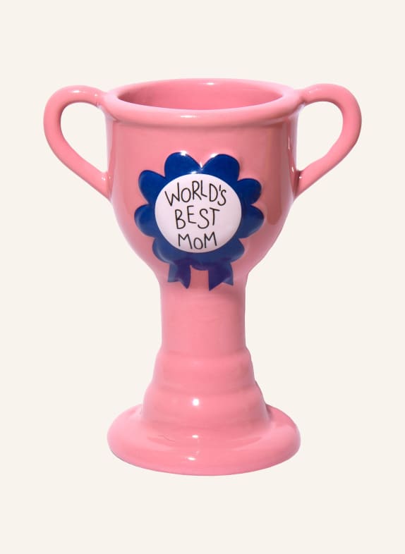 DOIY TROPHY Vase PINK / BLUE / WHITE