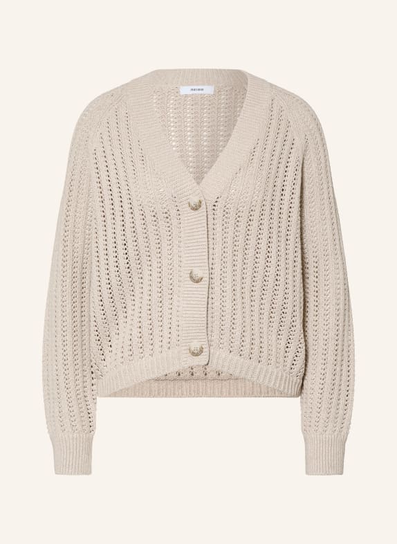 REISS CONSTANCE Cardigan with Linen BEIGE