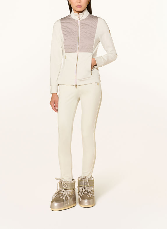 SPORTALM Jas van gemengde materialen BEIGE / CRÈME