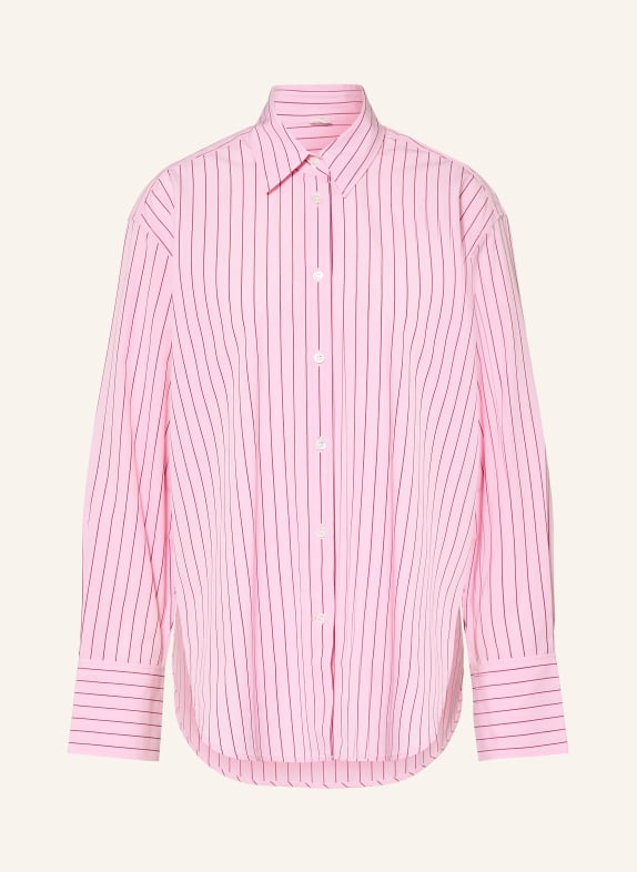 ARKET Hemdbluse ROSA / DUNKELROT