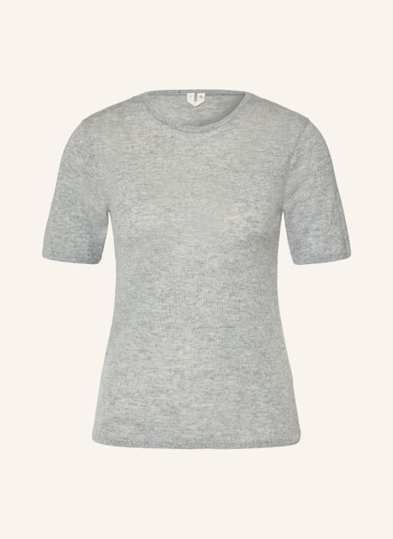 ARKET Gebreid shirt van kasjmier GRIJS
