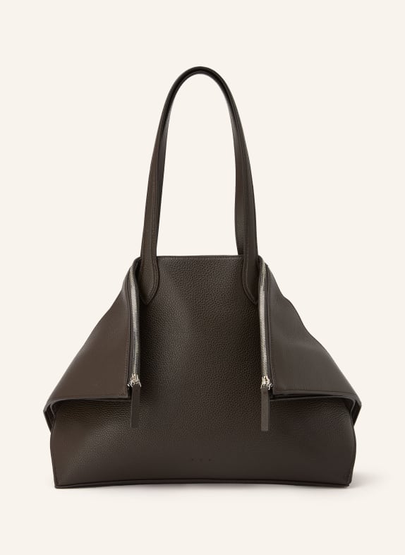 AESTHER EKME Shoppers DARK BROWN / SILVER