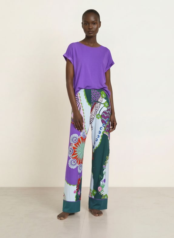 mey Pyjamasbyxor i serien SECRET GLADE MÖRKGRÖN / LILA / LJUSBLÅ