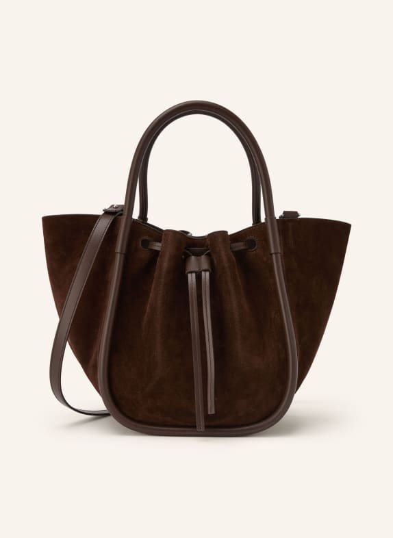 Proenza Schouler Handväska SMALL MÖRKBRUN / SILVER