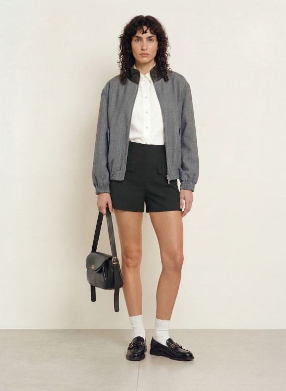 SANDRO Shorts SCHWARZ