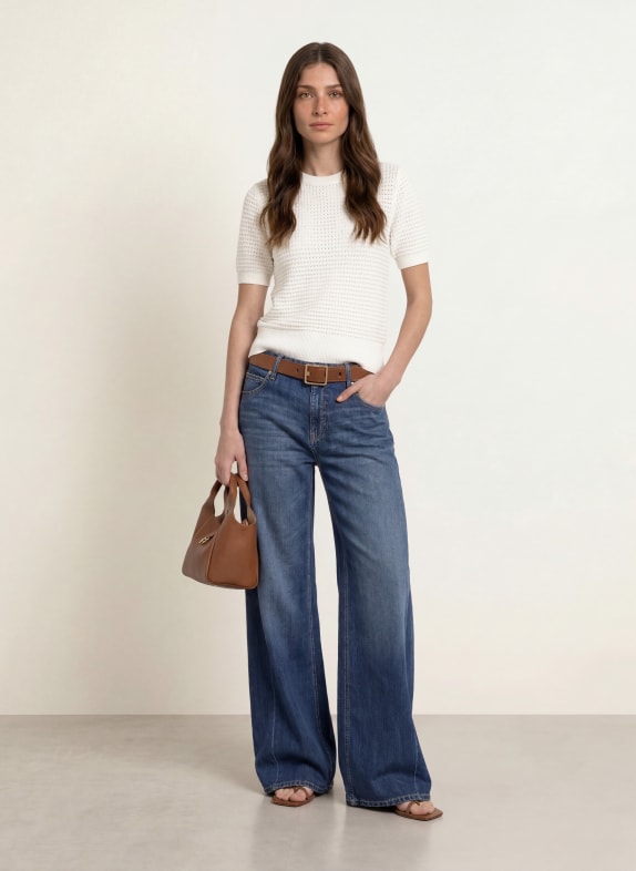 HOBBS Gebreid shirt LEAH CRÈME