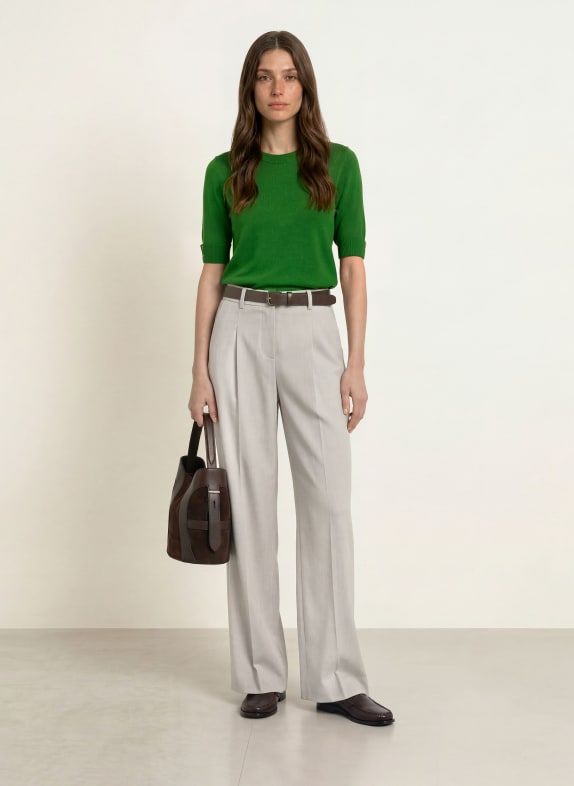 HOBBS Strickshirt LEANNE GRÜN