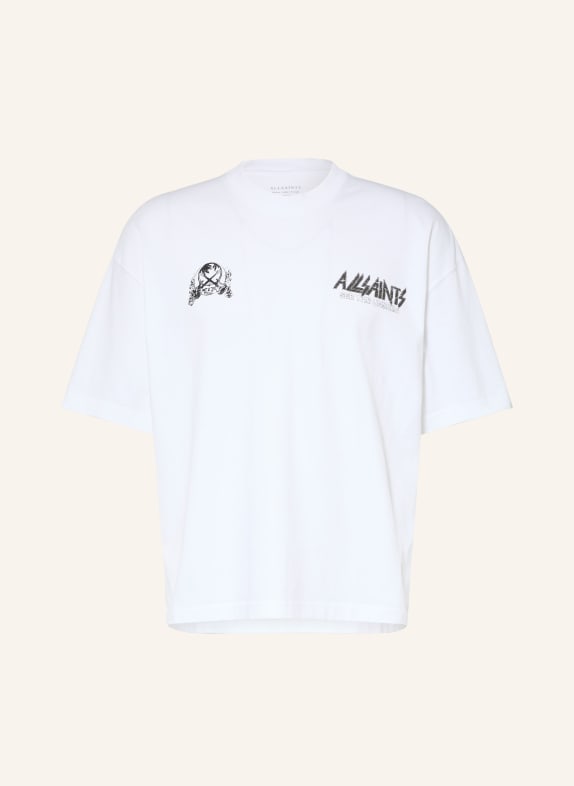 ALLSAINTS T-shirt CHROMIUM BLANC / NOIR