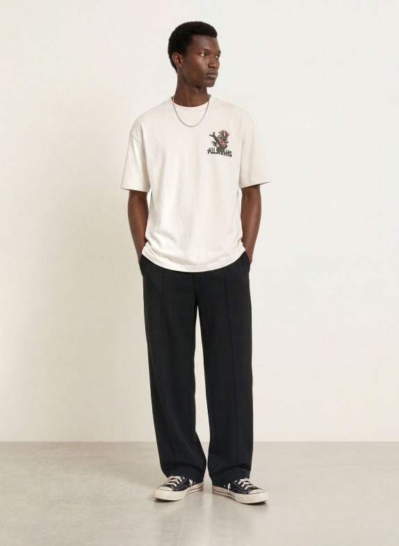 ALLSAINTS HARRIS-broek in joggingstijl, regular fit ZWART