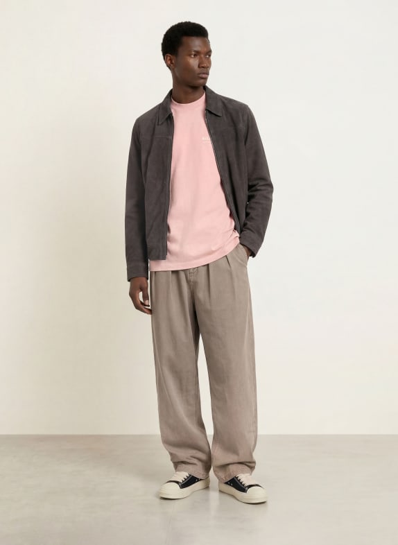 ALLSAINTS Oversized-tröja BACKSTAGE ROSA / VIT