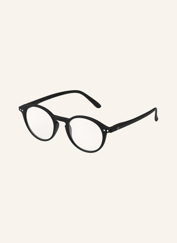 IZIPIZI Reading Glasses #D MATTE BLACK/TRANSPARENT