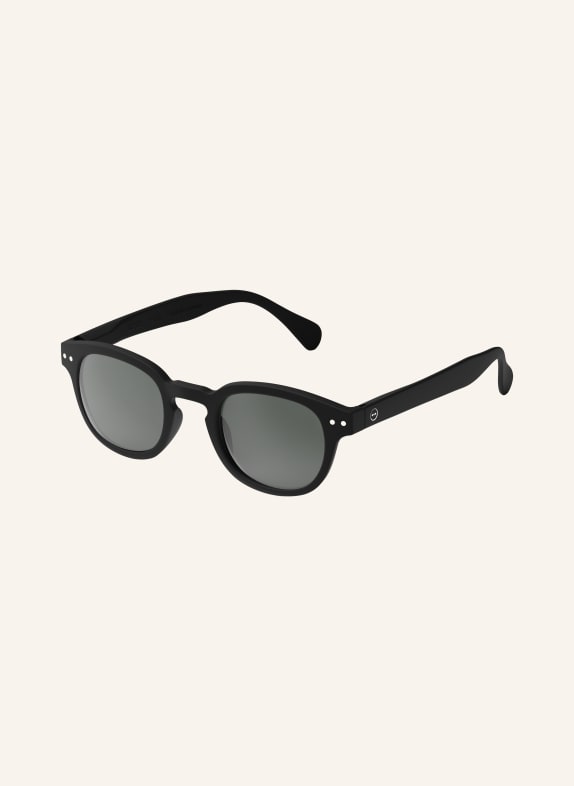 IZIPIZI Sonnenbrille MATT SCHWARZ/ GRÜN