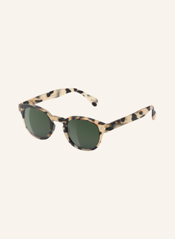 IZIPIZI Sonnenbrille HAVANA/ GRÜN POLARISIERT