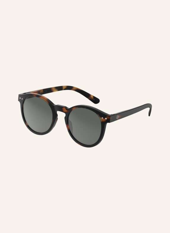 IZIPIZI Solbriller #M HAVANA/ GRØN