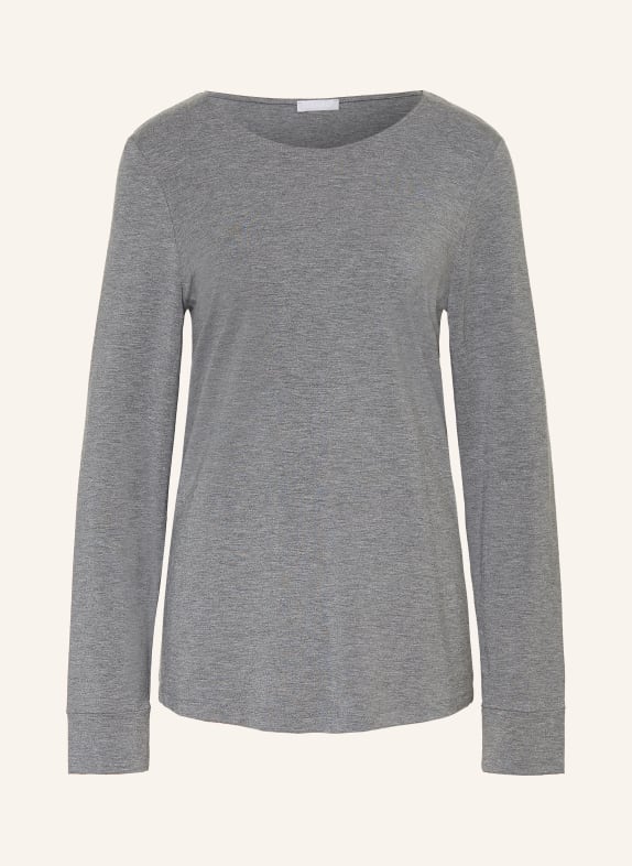 HANRO Schlafshirt NATURAL ELEGANCE GRAU