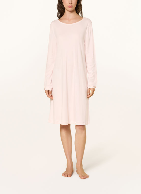 HANRO Chemise de nuit FRANCA ROSE CLAIR
