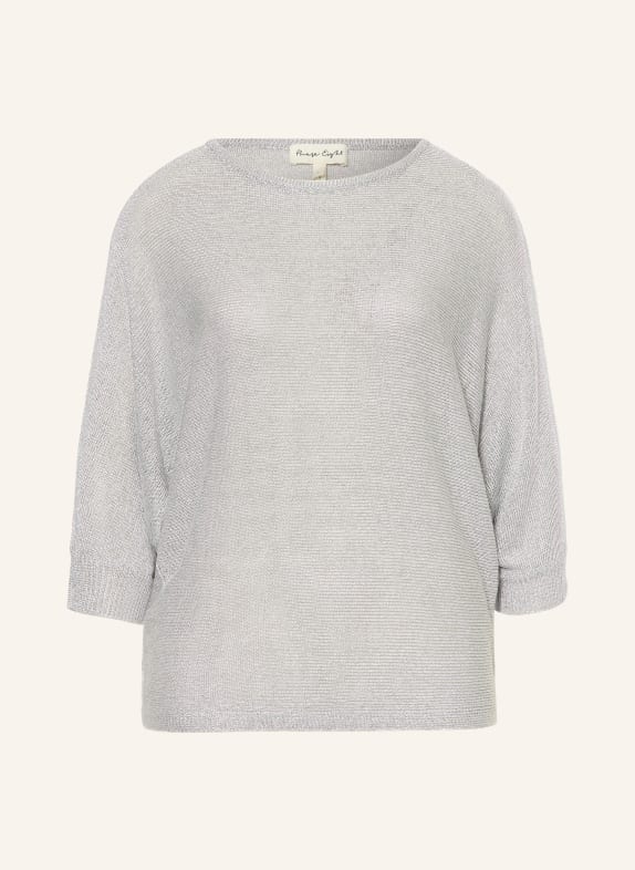 Phase Eight Trui CRISTINE met glittergaren en 3/4-mouwen GRIJS
