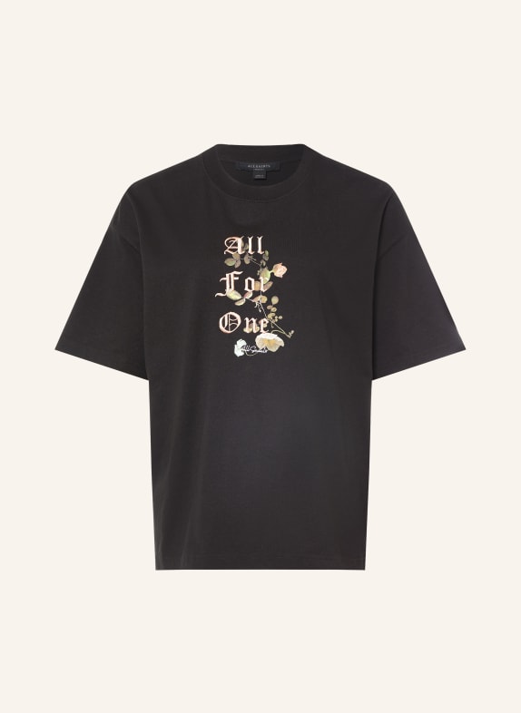 ALLSAINTS ONENESS ETTA T-shirt BLACK