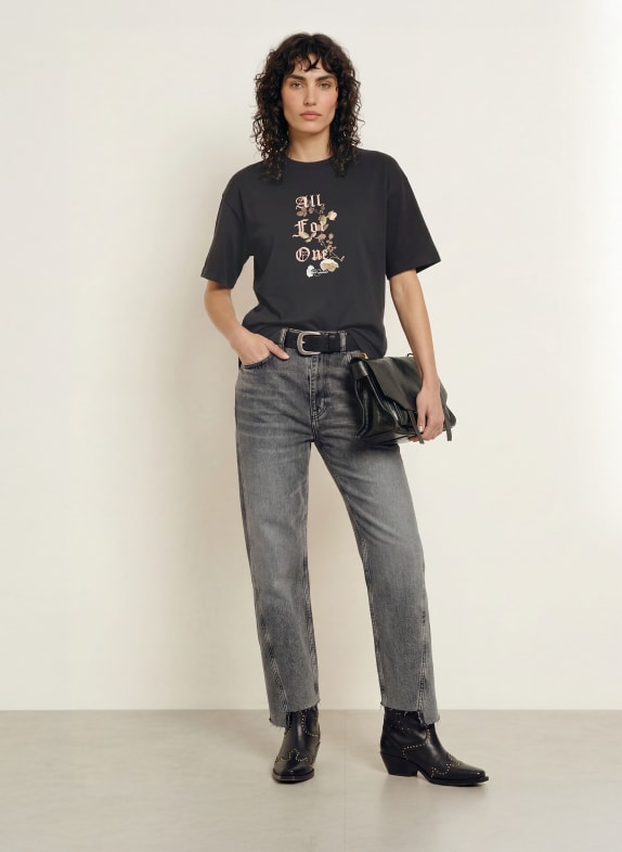 ALLSAINTS T-shirt ONENESS ETTA ZWART