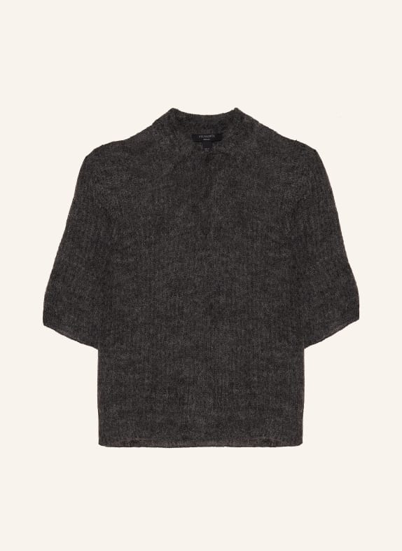 ALLSAINTS Haut en maille ANABEL avec mohair GRIS FONCÉ