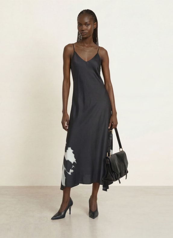 ALLSAINTS Kjole LEONA SORT / MINT