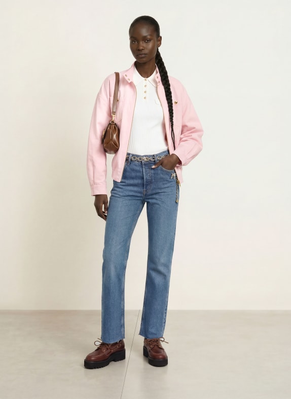 maje Straight Jeans 0201 BLUE