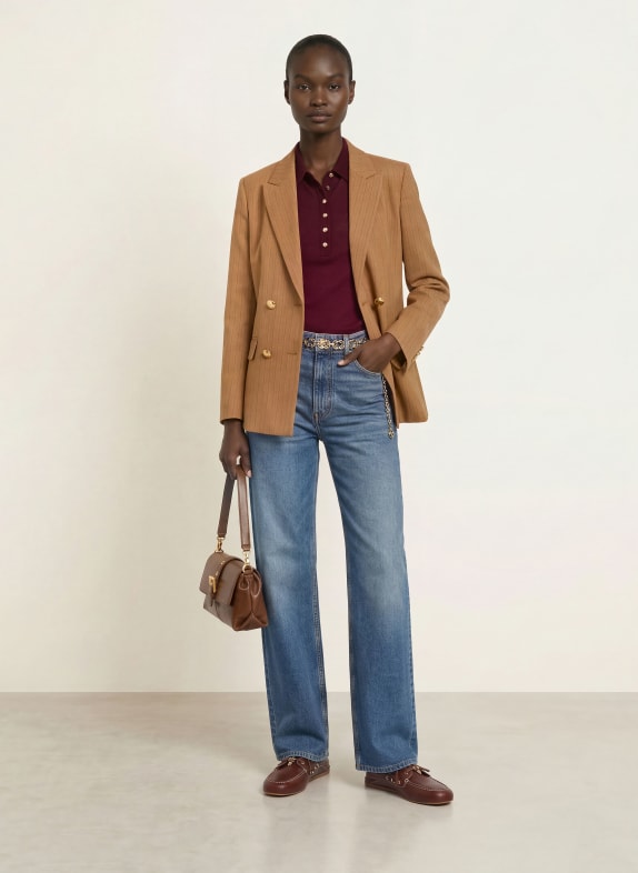 maje Blazer COGNAC / DUNKELBRAUN