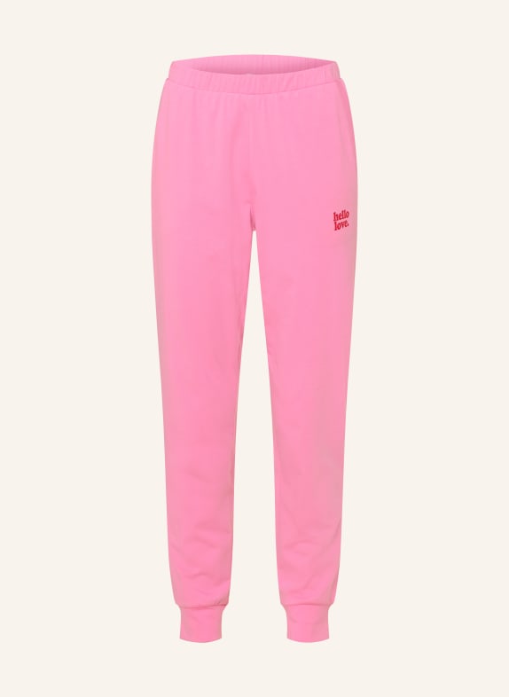 mey SOLID LOVE Series Pajama bottoms PINK / RED