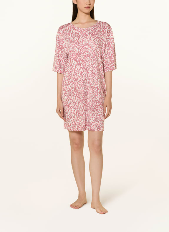 mey Nattlinne-serien SLEEPY LEO ROSÉ / GAMMALROSA / VIT