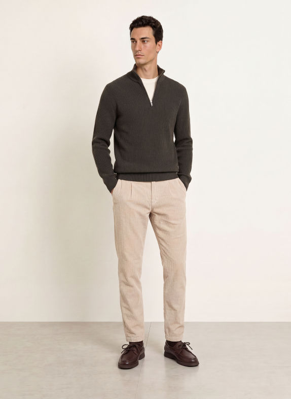 Marc O'Polo OSBY Tapered-Fit Cord Pants BEIGE