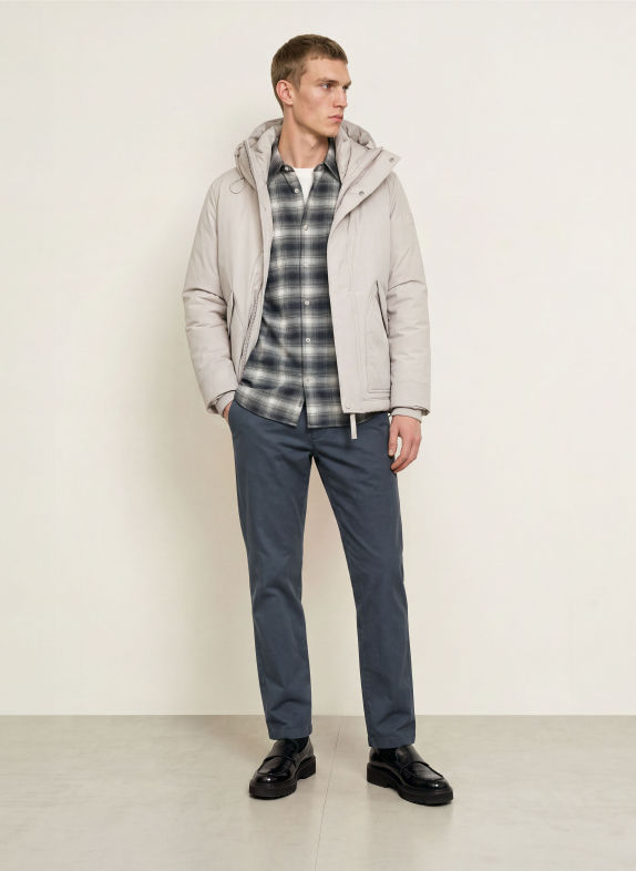 Marc O'Polo Chino MADS coupe régulière GRIS FONCÉ