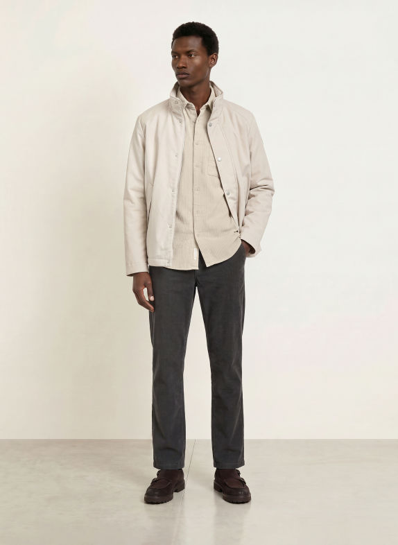 Marc O'Polo Cordskjorte i regular fit BEIGE