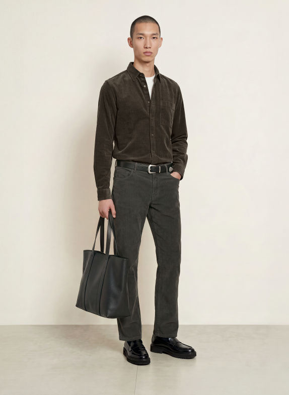 Marc O'Polo Cordhemd Regular Fit KHAKI