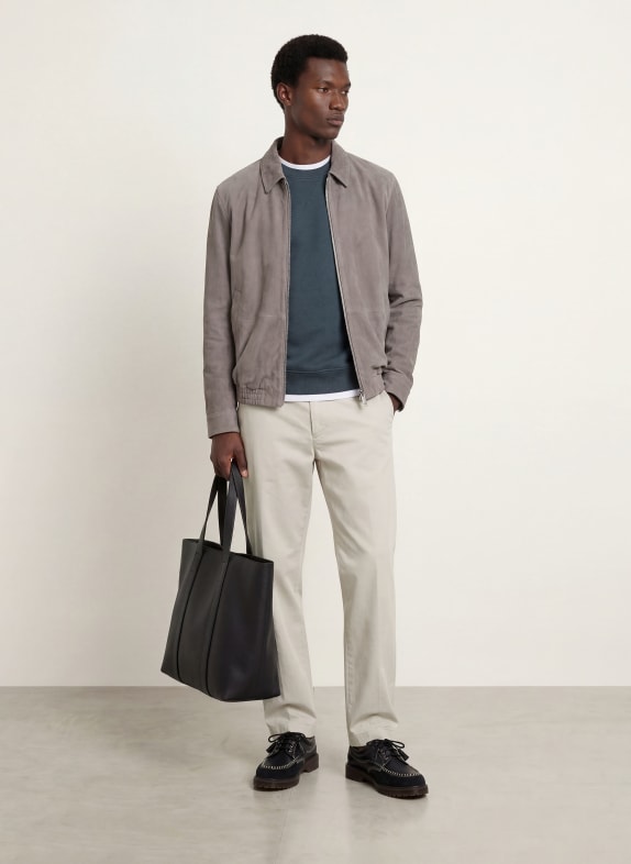 Marc O'Polo Chino met relaxte pasvorm LICHTGRIJS