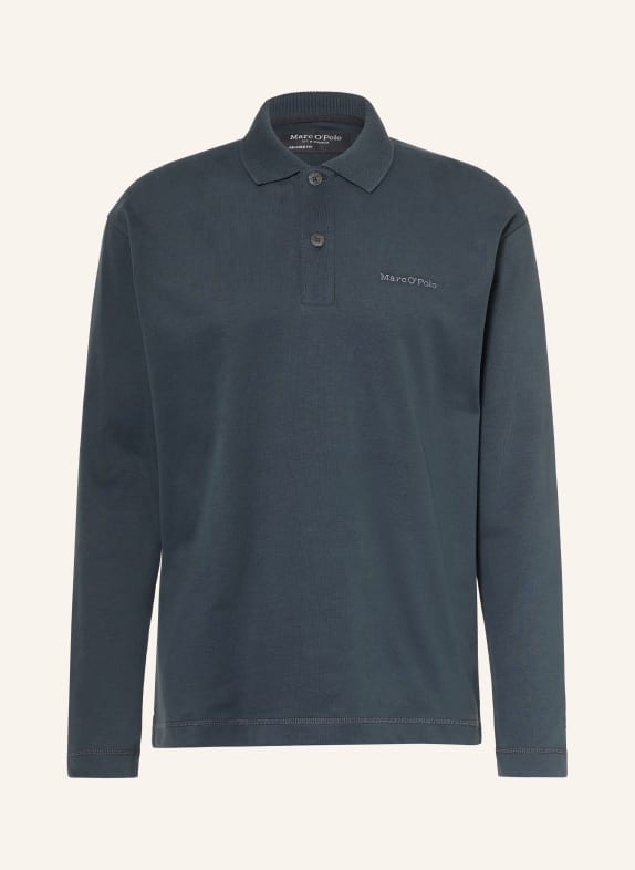 Marc O'Polo Jersey-Poloshirt Relaxed Fit BLAUGRAU