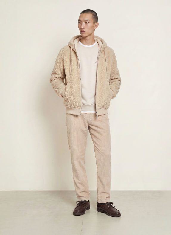 Marc O'Polo Teddyfell-Jacke BEIGE