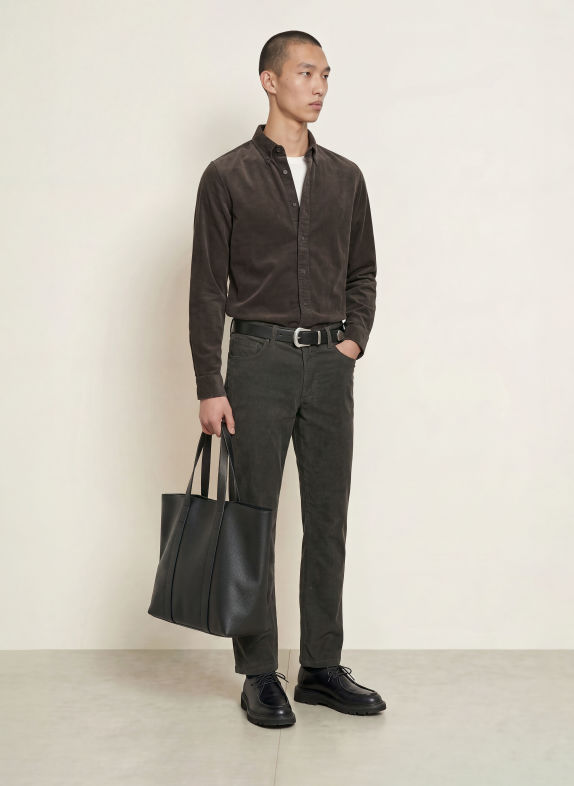 Marc O'Polo Cordoverhemd Regular Fit TAUPE