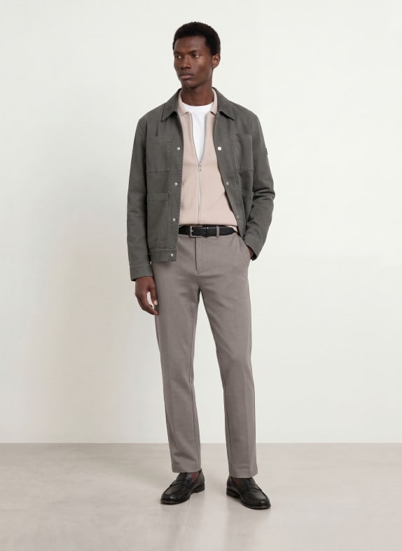 Marc O'Polo Jerseybroek in joggingstijl, regular fit GRIJS