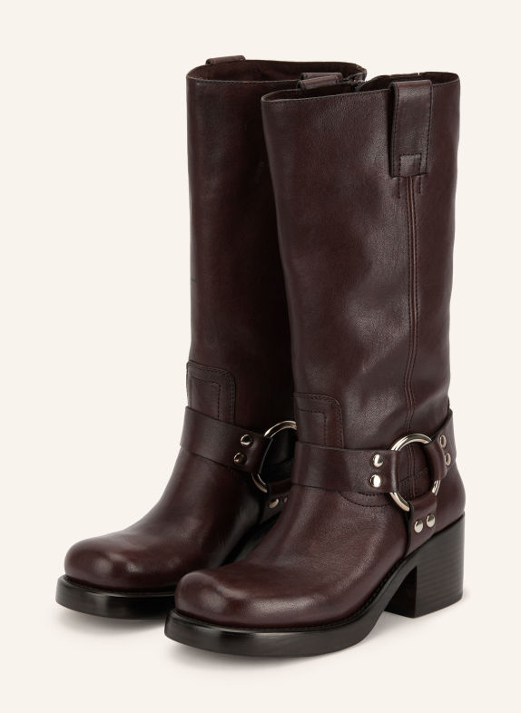 jeffrey campbell Biker Boots REFLECTION BRAUN