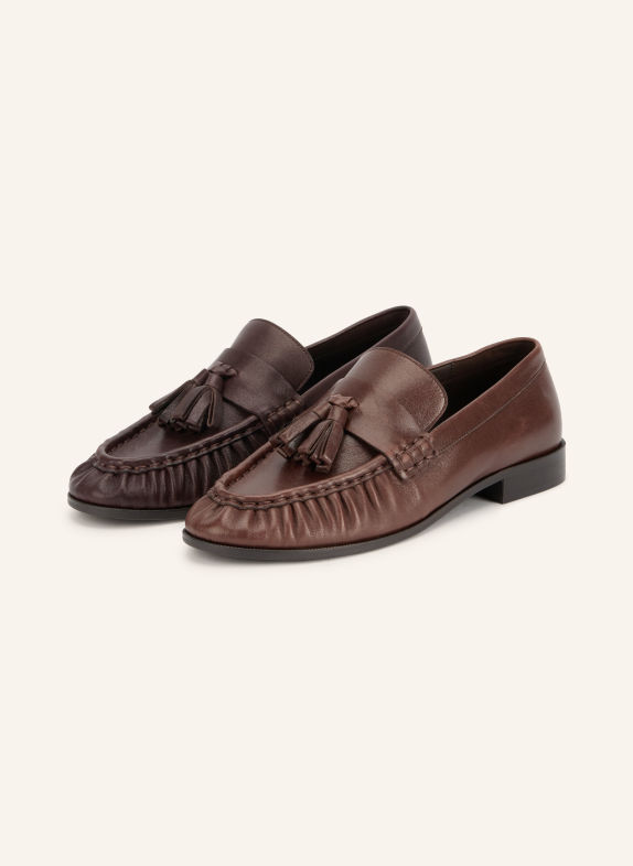 jeffrey campbell Loafer ARTICULATE MARRON FONCÉ