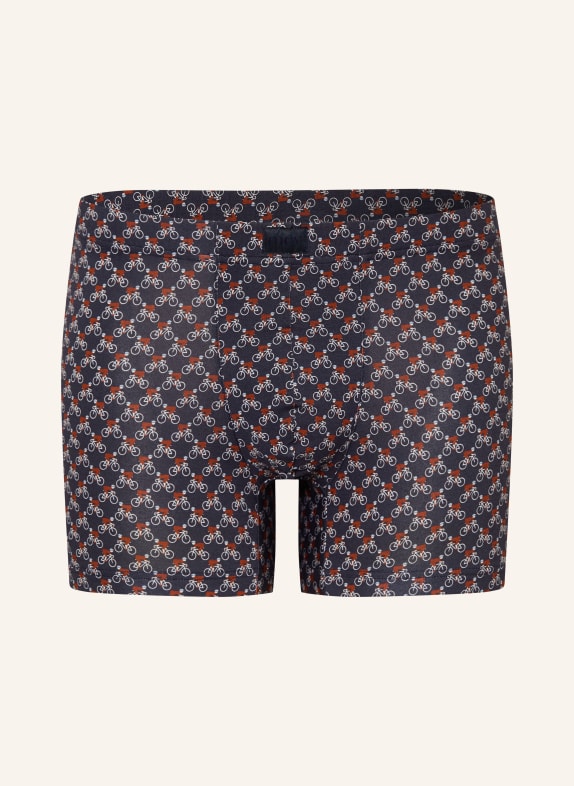 mey BIKE RUSH Boxer shorts Series DARK BLUE / DARK RED / WHITE