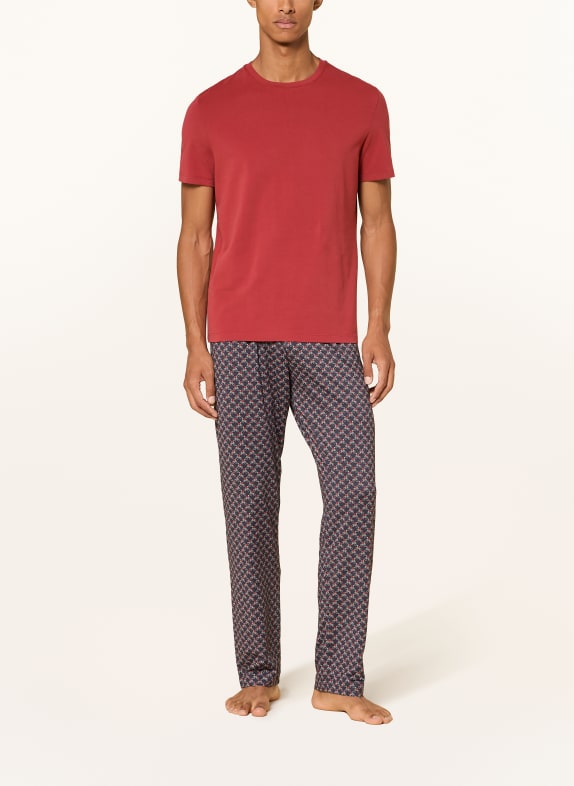 mey Pyjamasbyxor i serien mey × LORIOT MÖRKBLÅ / MÖRKRÖD / VIT
